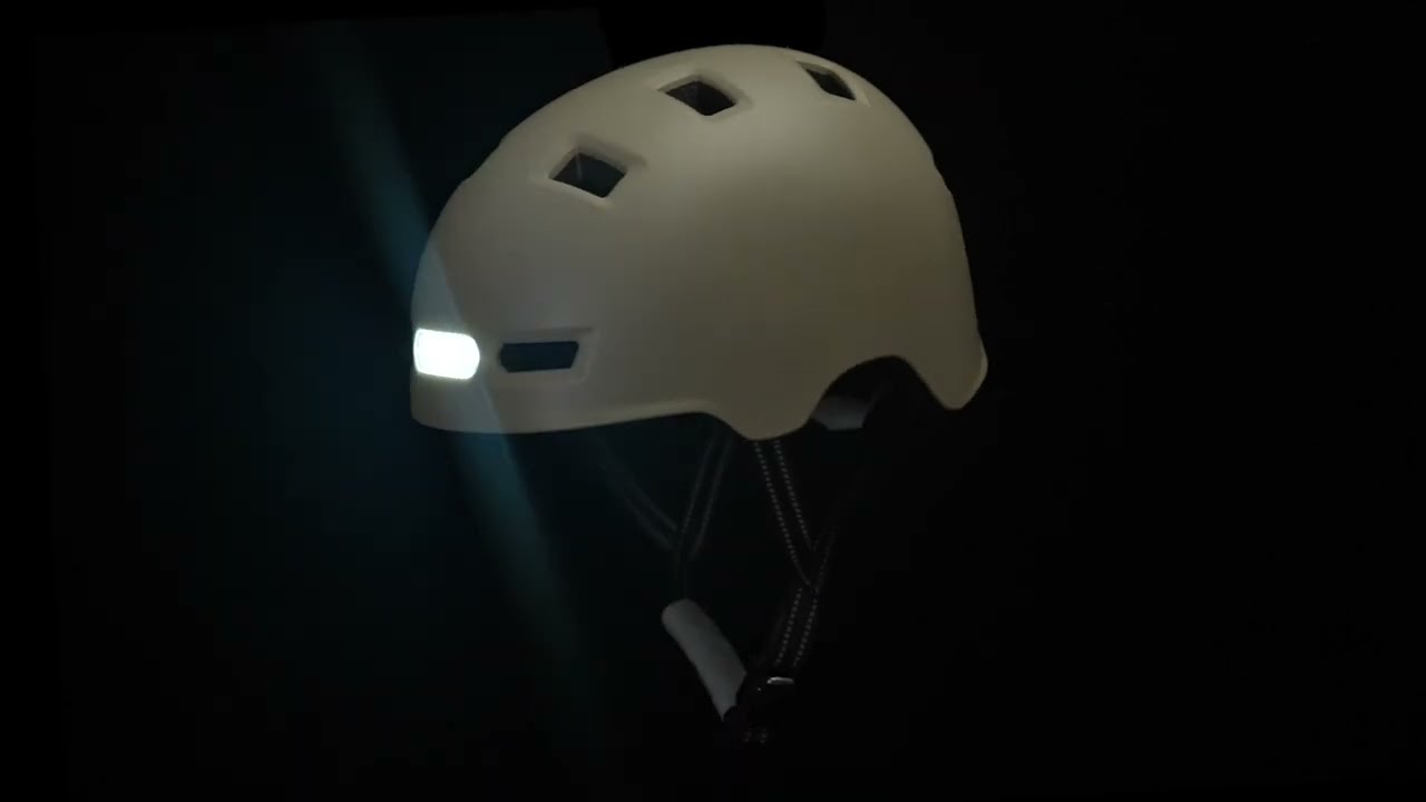 Vertigo Bike Helmet: The Ultimate Skater Bike Helmet with front and Rear Light