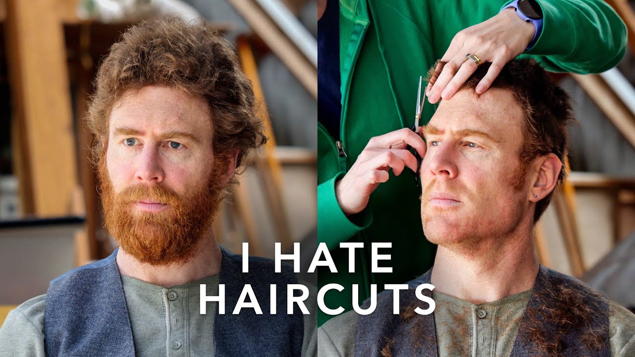 Haircut hater gets a makeover by wife