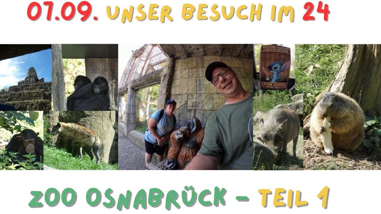 Unser Besuch im Zoo Osnabrück am 07.09.2024 - Teil 1