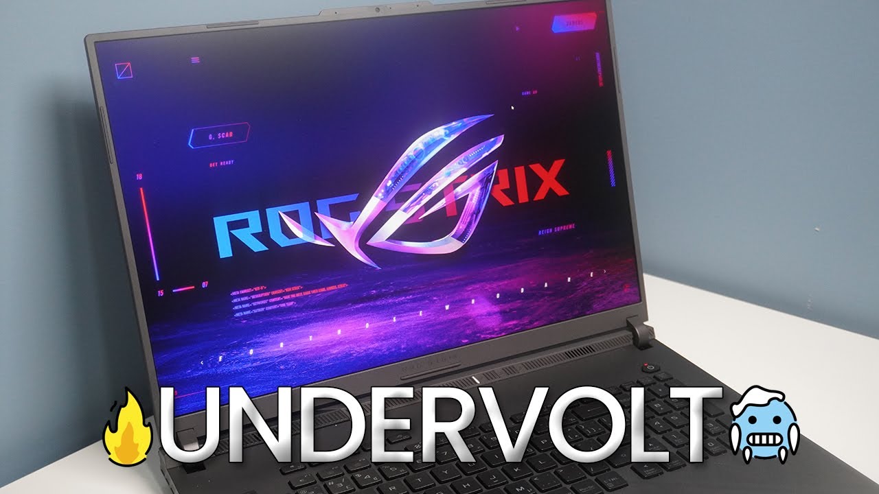 Undervolt 13th gen i9-13980HX | 2023 ASUS ROG Strix G18 gaming laptop
