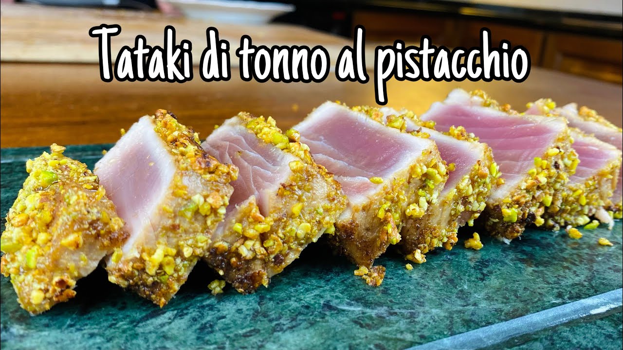 TONNO in crosta di PISTACCHI (TATAKI)