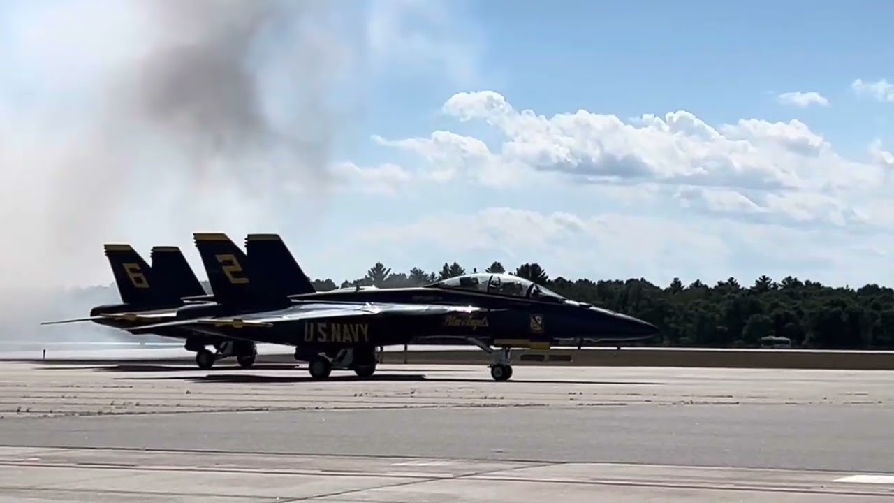Blue Angels Practice - Pease ANGB