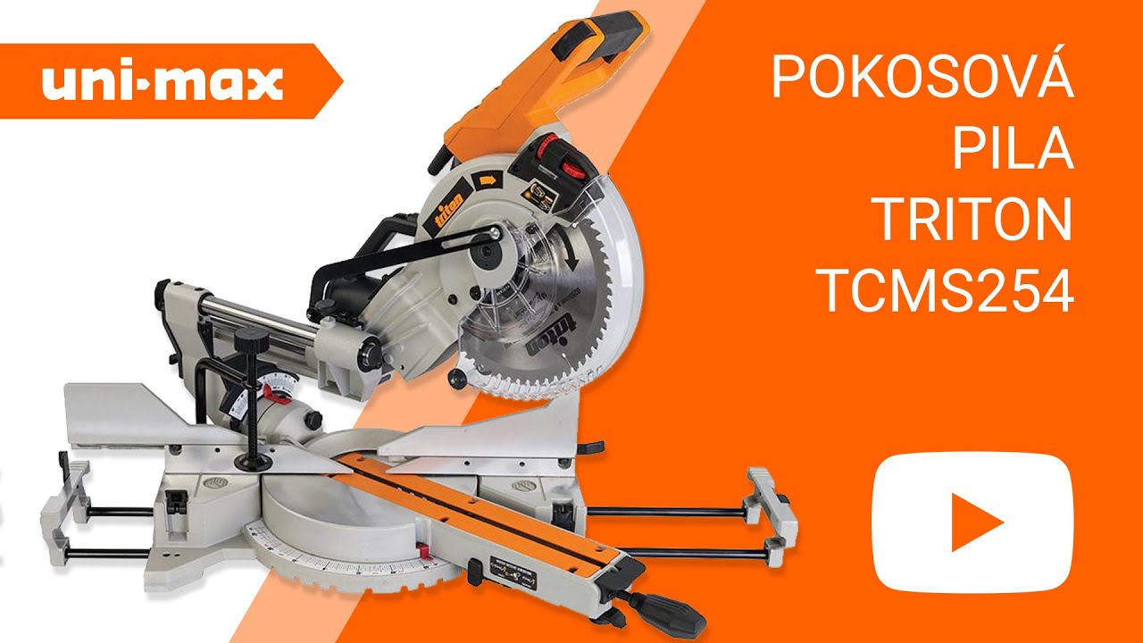 CZ | uni-max | Radi&aacute;ln&iacute; pokosov&aacute; pila Triton TCMS254