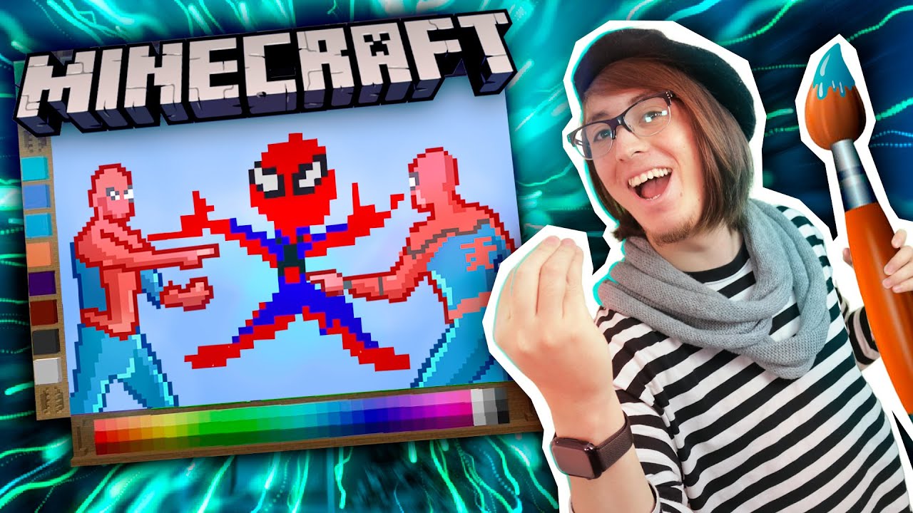 DIBUJO EN MINECRAFT Y GANO CASI TODAS LAS PARTIDAS #3 - PIXEL PAINTERS