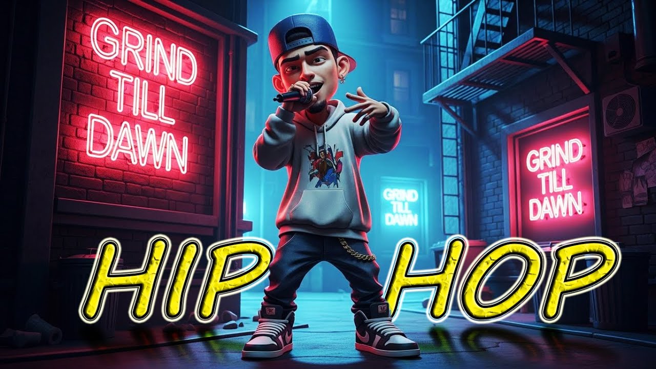 Grind Till Dawn - Motivational Music Official Visualizer | Full Lyrics