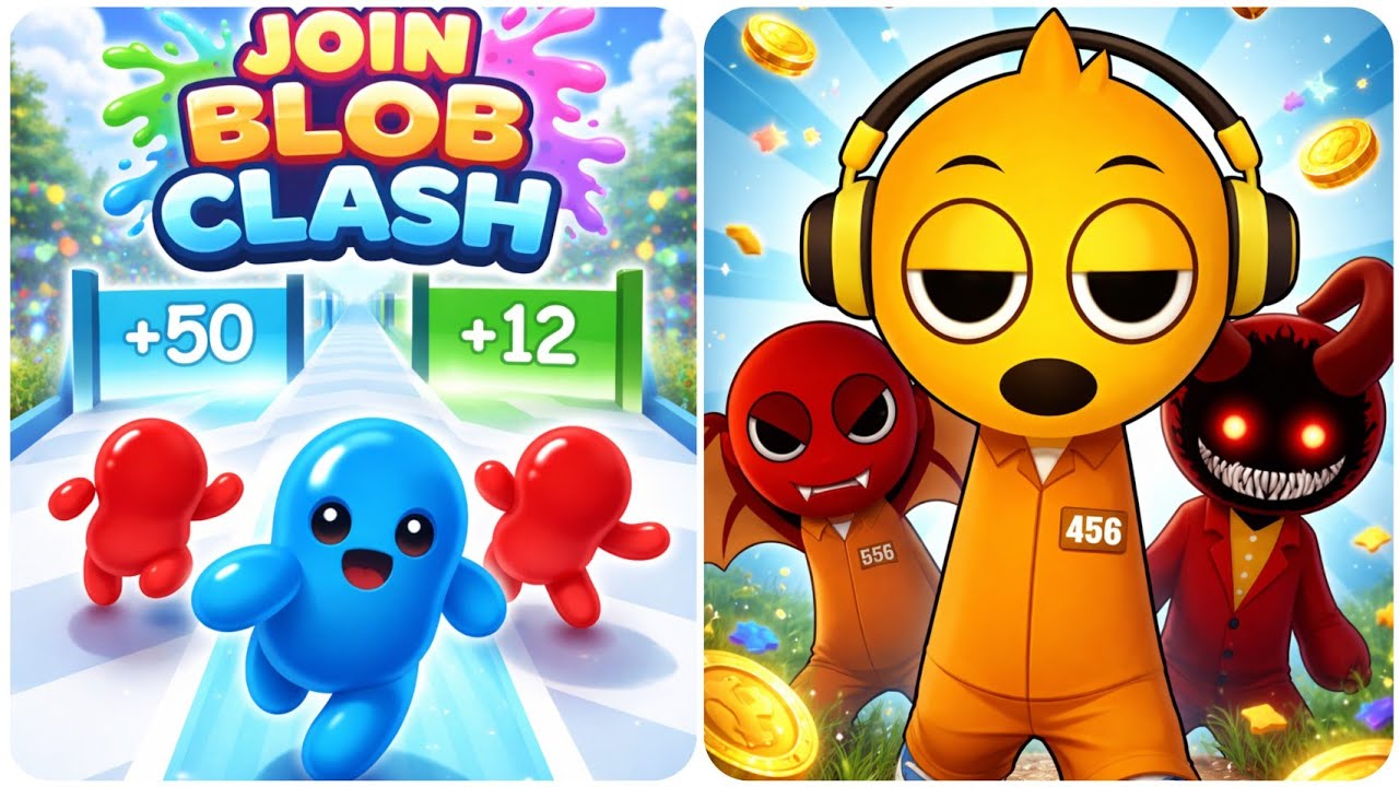 Noob Vs Pro  Join Blob Clash 3D Vs Spranky Survival  android max level gameplay walkthrough Ep-04