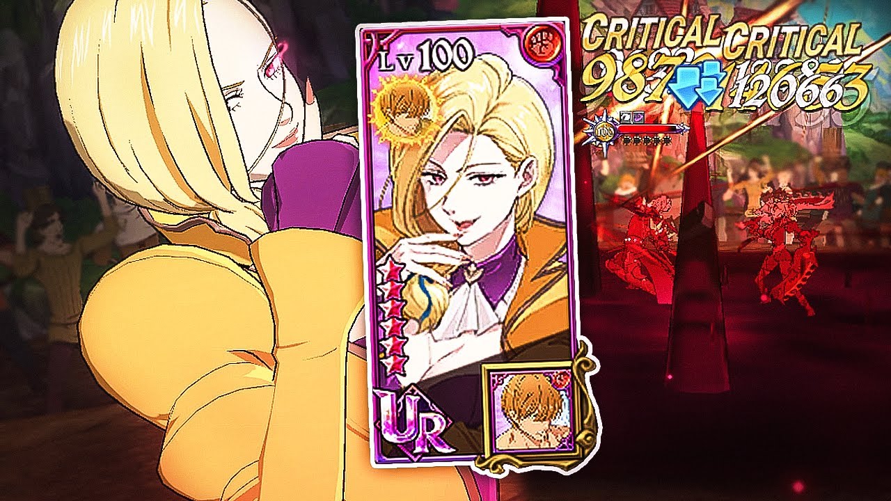 NEW VAMPIRE GELDA SUPER BROKEN DEMON DPS!! INFINITE MAX HP RECOVERY?! [7DS: Grand Cross]