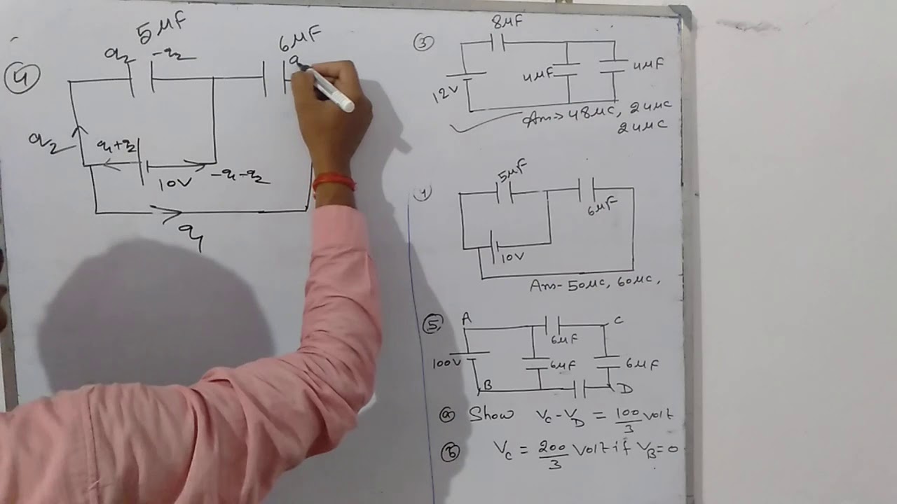 Problems on Capacitor using Kirchhoff's Law ( Part 9C)