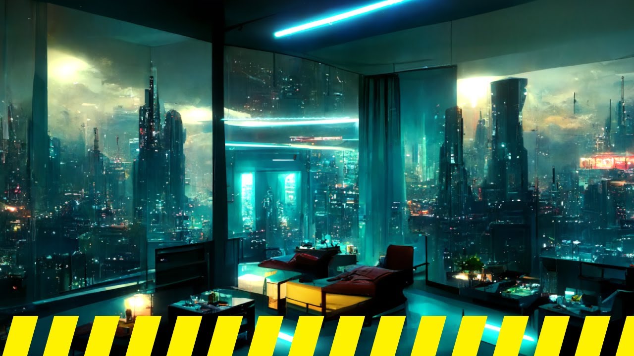 Cyberpunk Music (Ambient) - Debriefing // A calming ambient piece for relaxation