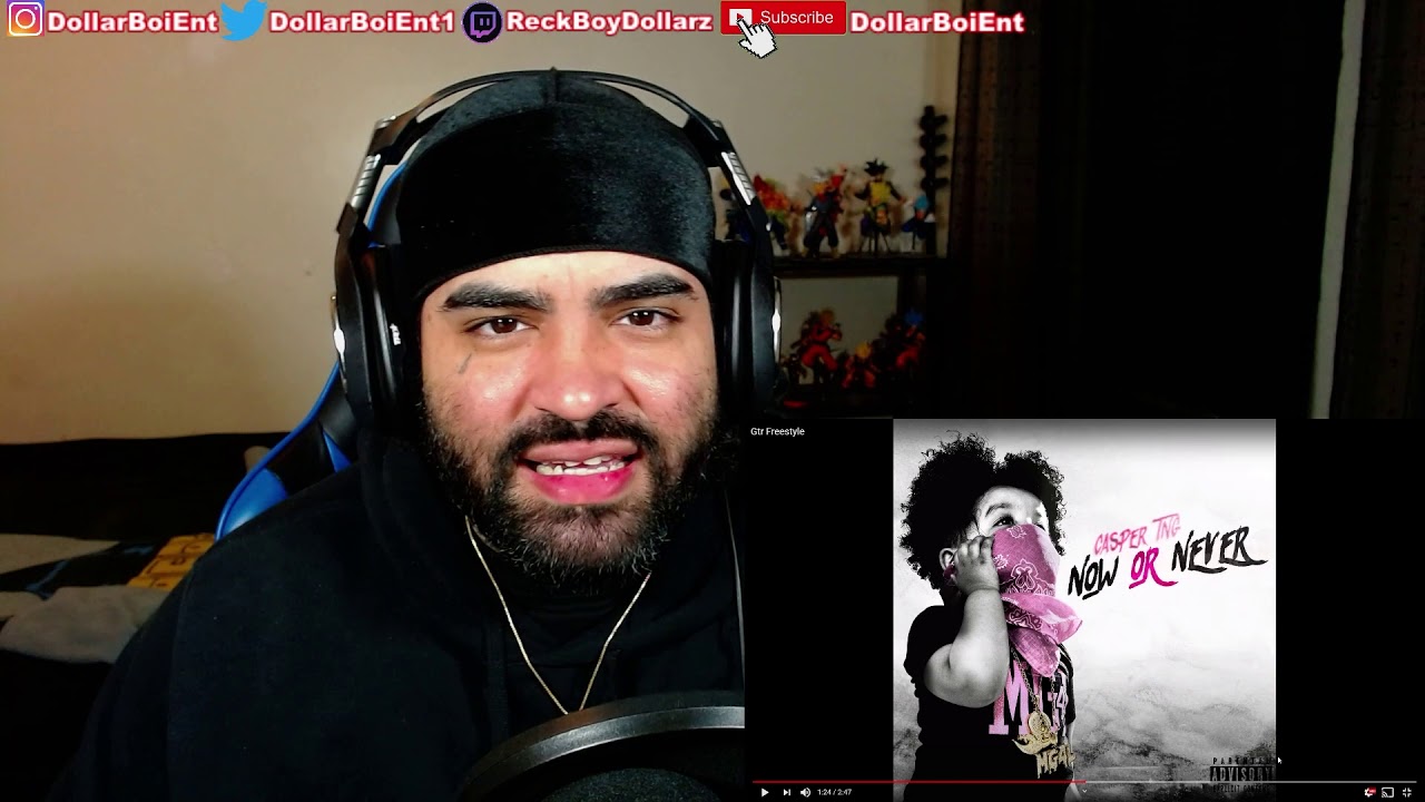 Casper TNG - GTR Freestyle (Official Audio) New York Reaction