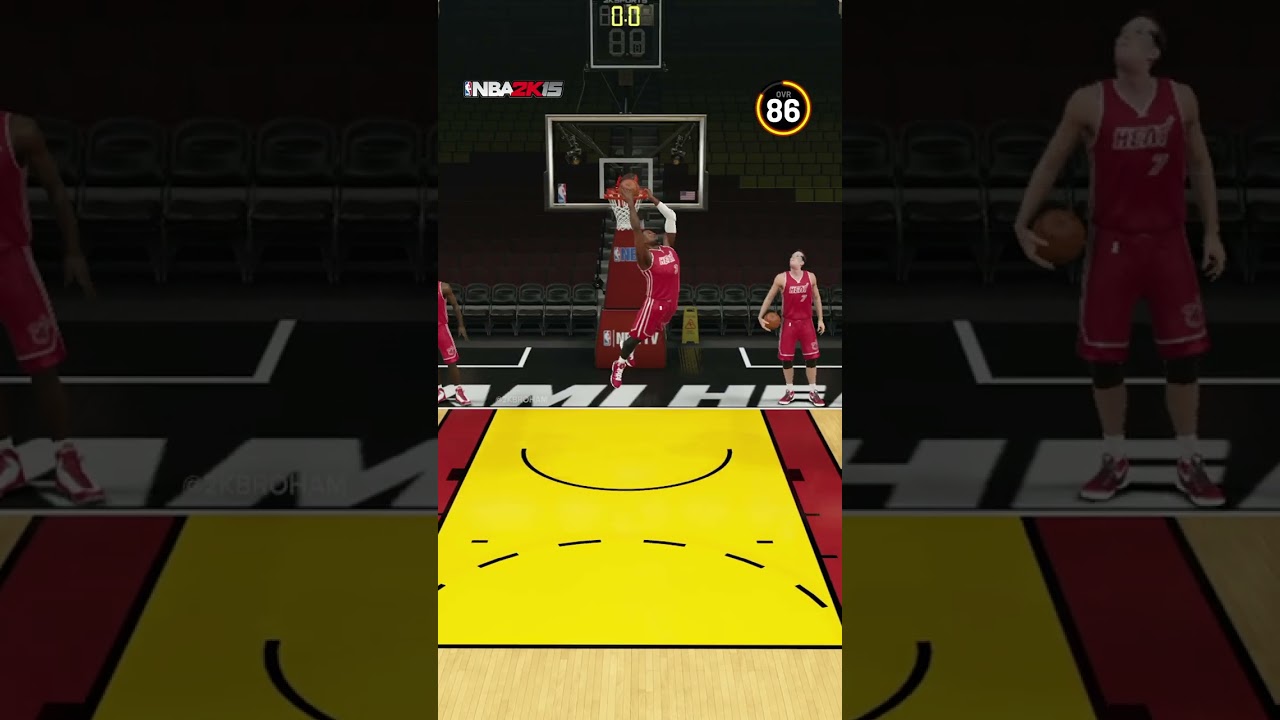 Dwyane Wade Dunk In Every NBA 2K