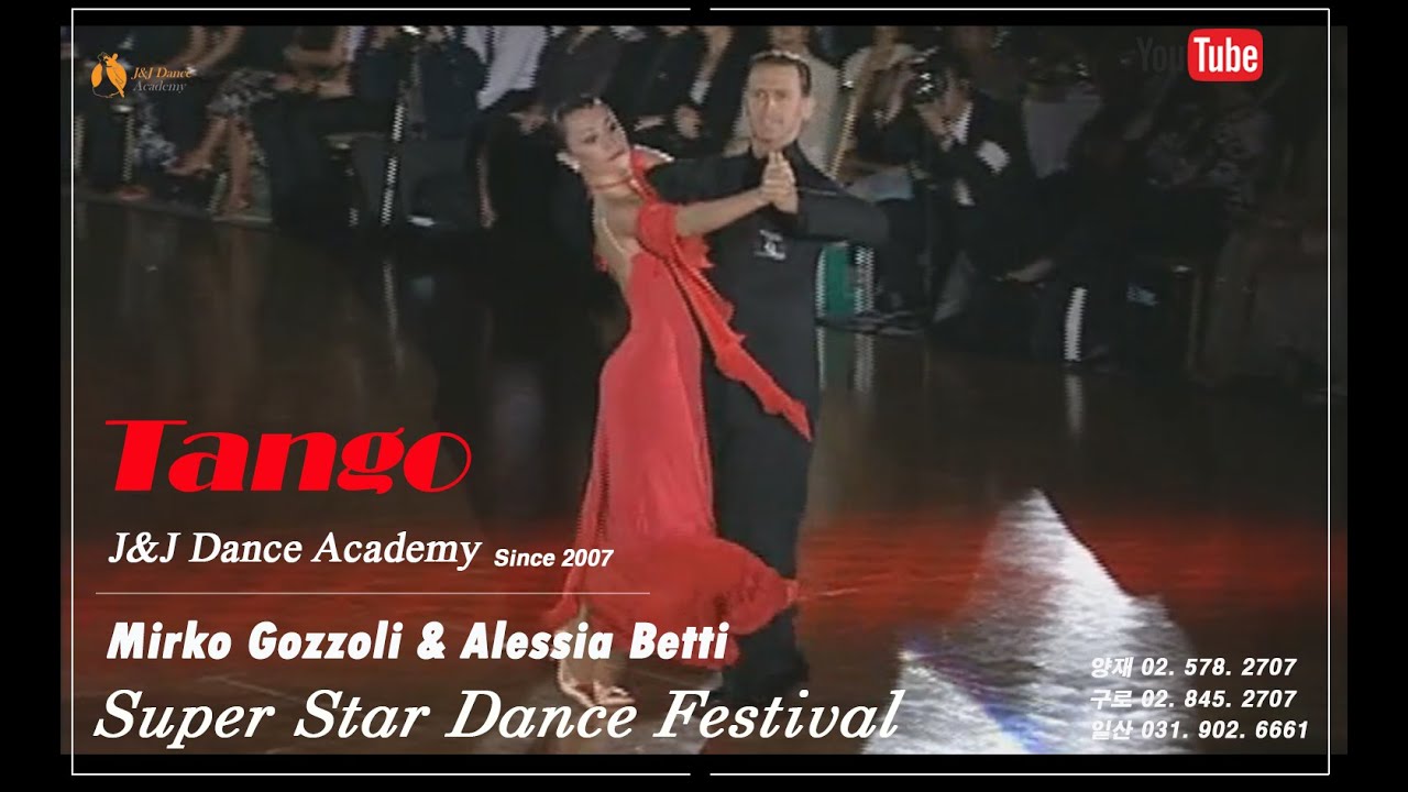 2006 Mirko Gozzoli & Alessia Betti - Tango (미르코 & 알레시아 - 탱고 시범 영상)