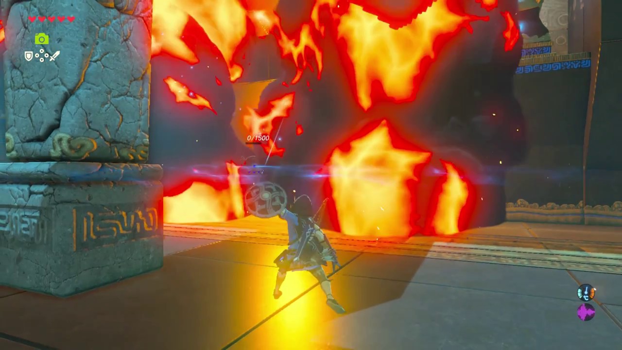 Prueba de Fuerza Media. Santuario de Jiihmu. The Legend of Zelda: Breath of the Wild.