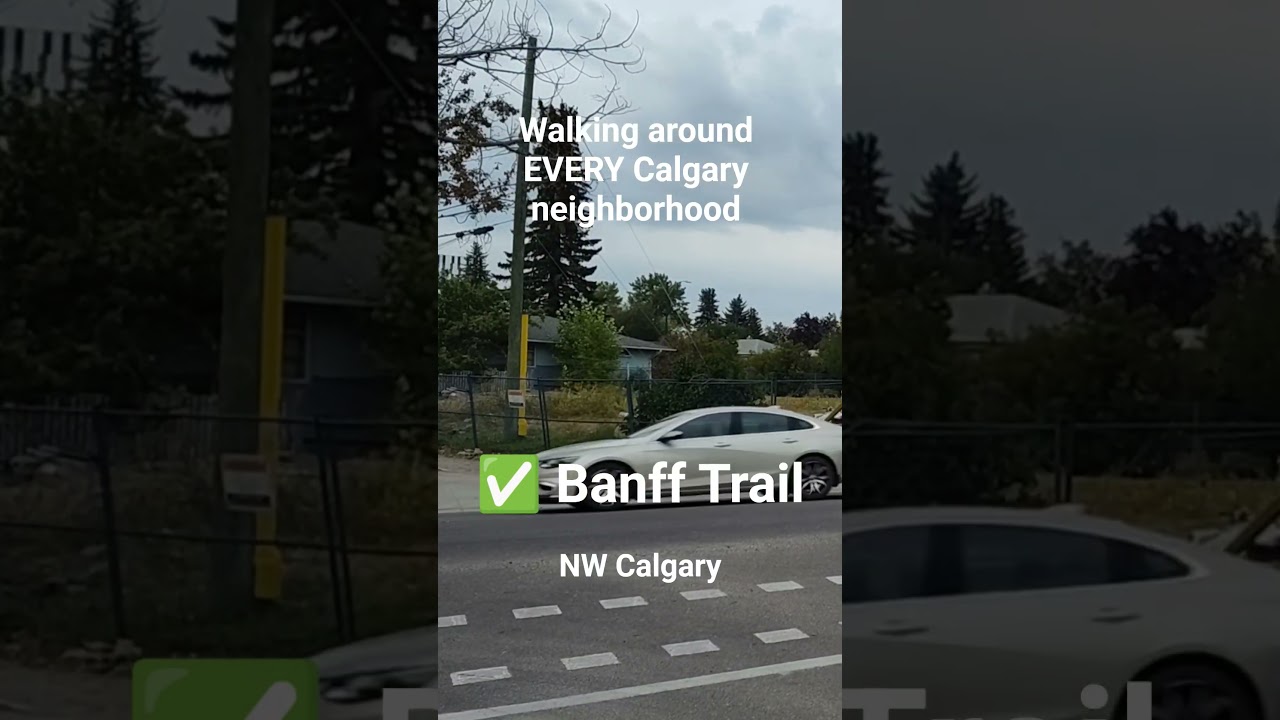 WALKING EVERY CALGARY NEIGHBORHOOD: Banff Trail #calgary #yyc #walkingyyc #calgaryneighborhoods