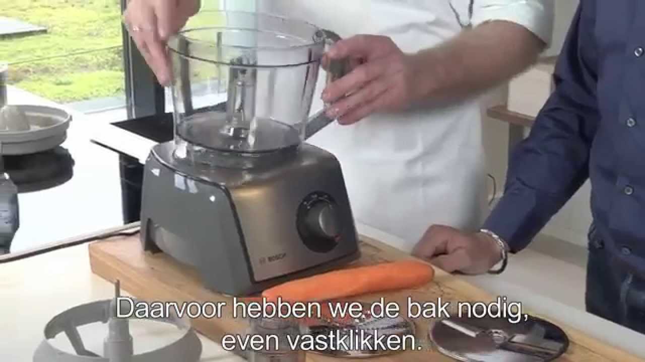 Bosch MCM68861: Veelzijdige foodprocessor
