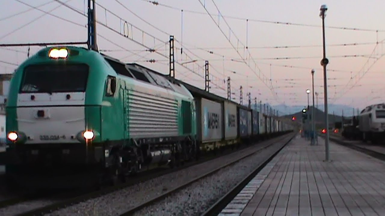 Dia de trenes en Bobadilla y alrededores // Trains day around Bobadilla