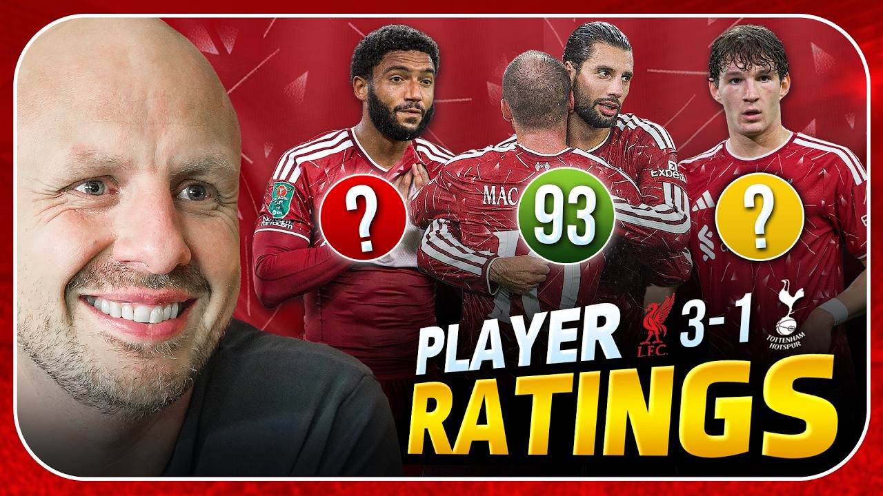 Liverpool 3-1 Tottenham | Player Ratings Show
