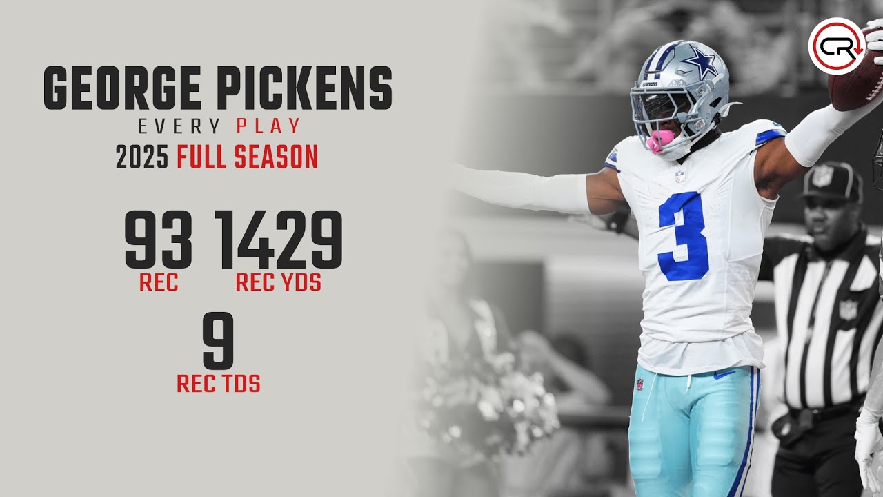 George Pickens 2025 Highlights | Every Target and Catch