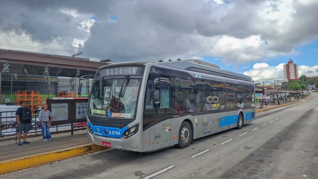 6 6784 - Caio Millenium IV BYD D9W (Som do Motor)