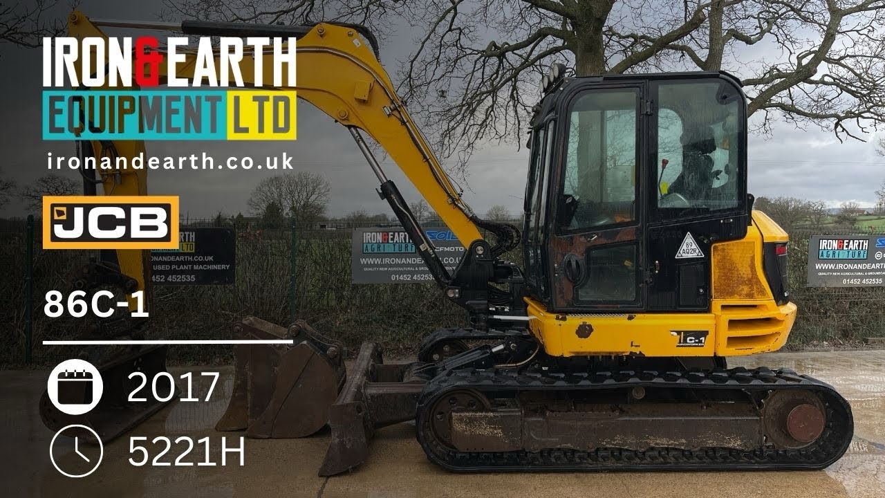 2017 JCB 86C-1 Excavator