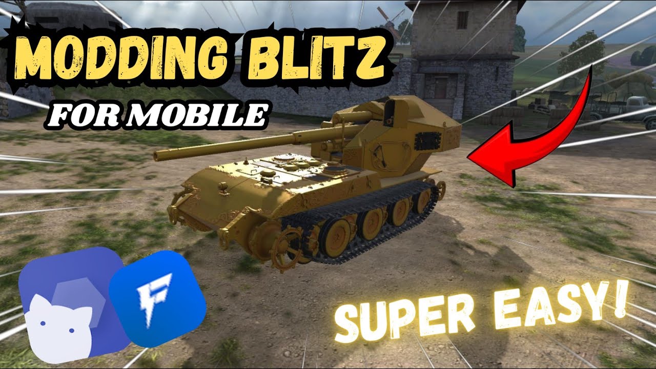 MODDING BLITZ ON PHONE... EASY!