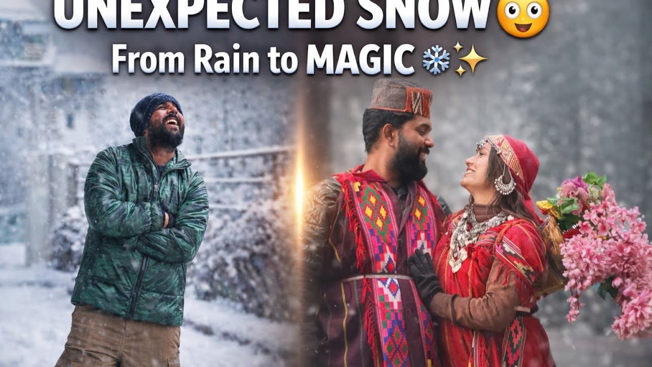 ಲೈಫ್‌ನಲ್ಲಿ ಫಸ್ಟ್ ಟೈಮ್ ಸ್ನೋ ನೋಡಿದ್ವಿ… -6 ಡಿಗ್ರಿ ಚಳಿಯಲ್ಲಿ ನಿಂತಿದ್ದೇನೆ ಒಂದು ನೆಕ್ಸ್ಟ್ ಲೆವೆಲ್ ಮಜಾ! ❄️🥶🔥 A