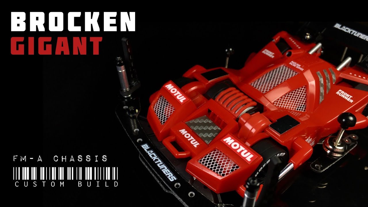 TAMIYA ミニ四駆 BROCKEN GIGANT CUSTOM TUNED CLASS BUILD