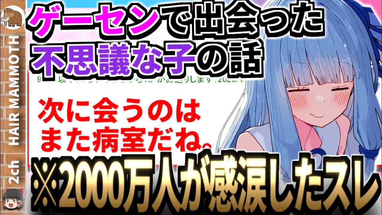 【2ch伝説のスレ】ゲーセンで出会った不思議な子の話【2ch感動スレ】【ゆっくり】