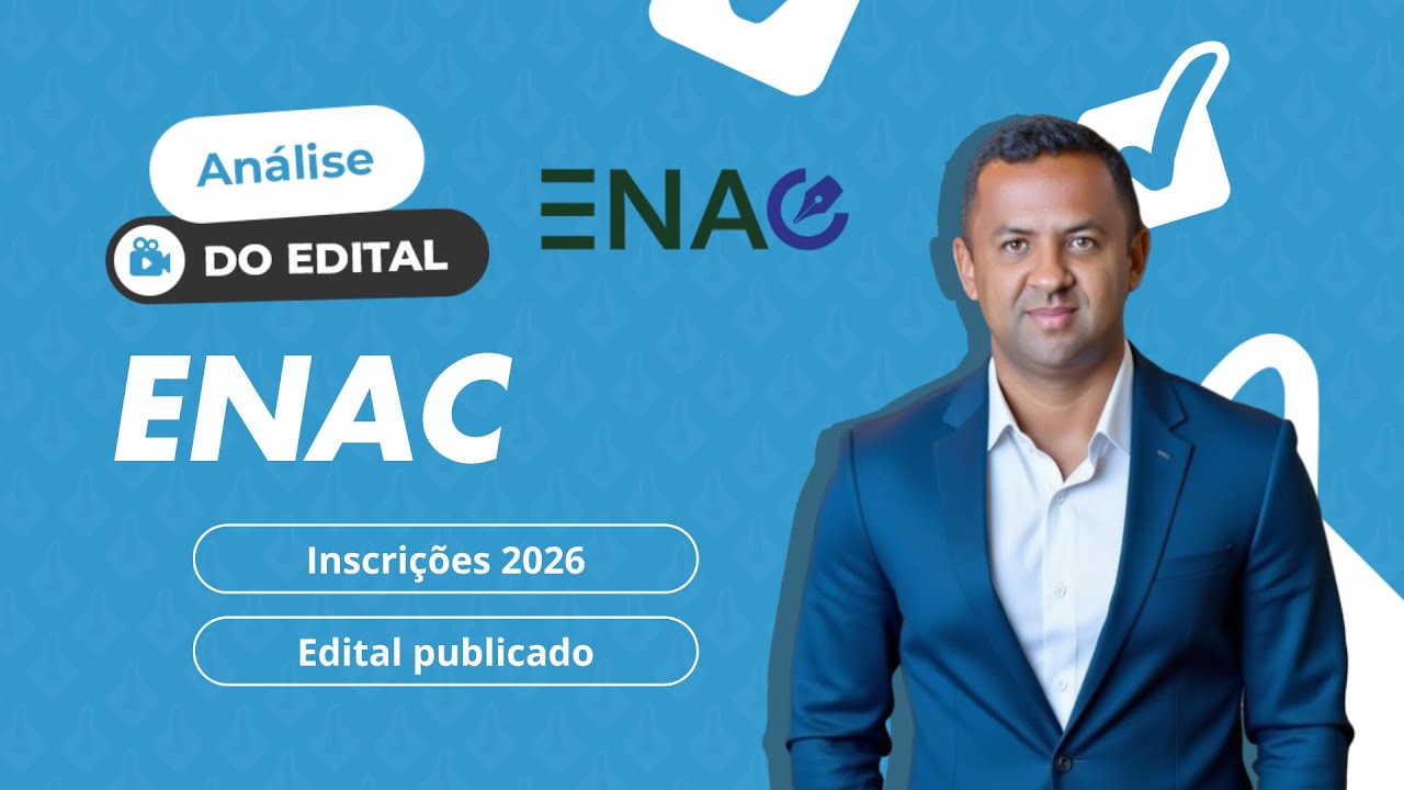 ENAC 2026: Exame Nacional de Cartórios terá inscrições em 2026. CONFIRA