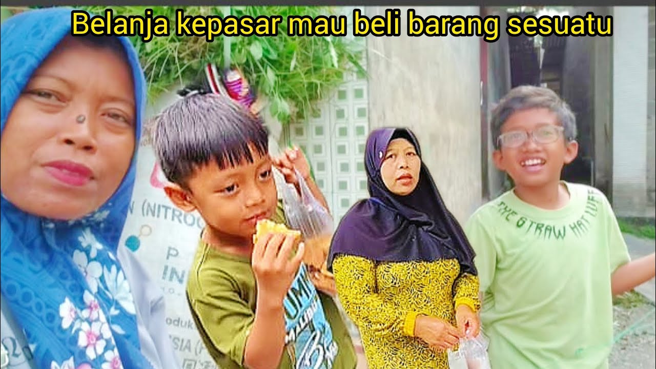 BELANJA KEPASAR MAU BELI SESUATU ‼️