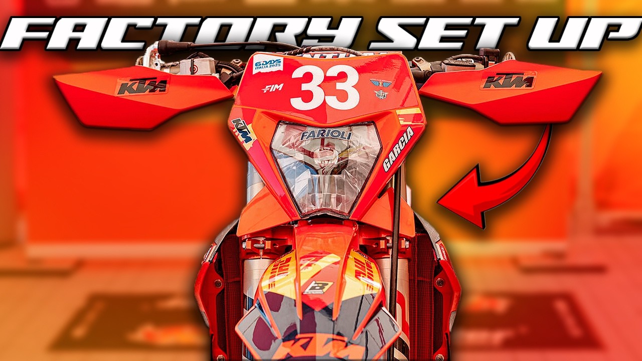 The Secret Behind Josep Garcia's Factory ISDE Bike Setup - Cycle News
