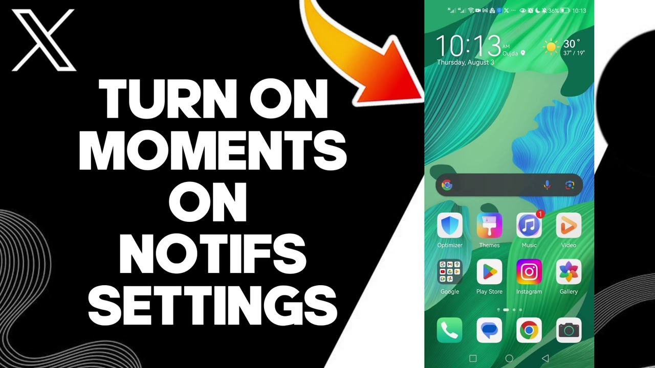 How To Turn On Moments On Notifications Settings On X Twitter App
