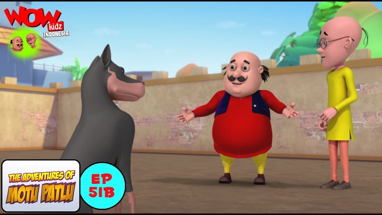 Pusat Latihan Anjing Motu Patlu- Motu Patlu dalam Bahasa - Animasi 3D Kartun