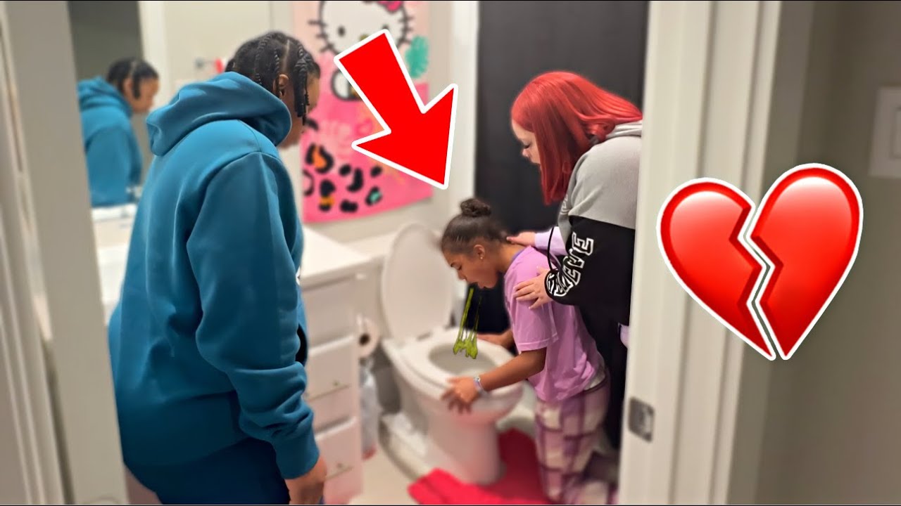 VLOGMAS ДЕНЬ 5🎄 ЛИНА НЕ МОЖЕТ ПЕРЕСТАТЬ ТОШНО 💔