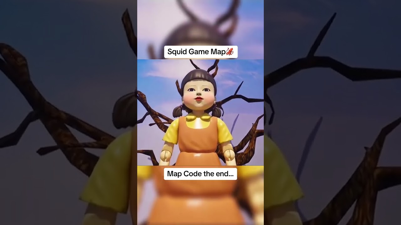 Squid Game Map In Fortnite 🤯😱 #shorts