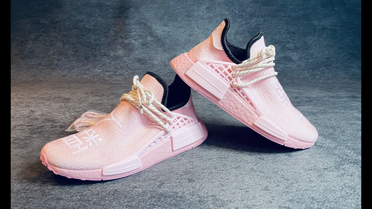 ADIDAS PHARRELL X NMD HUMAN RACE 'PINK' UNBOXING