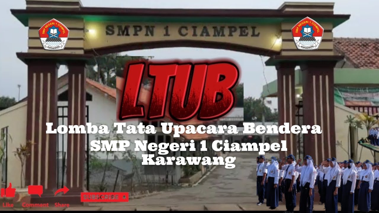 LTUB (Lomba Tata Upacara Bendera) 2022 || SMPN 1 Ciampel | Rabu 26 Oktober 2022