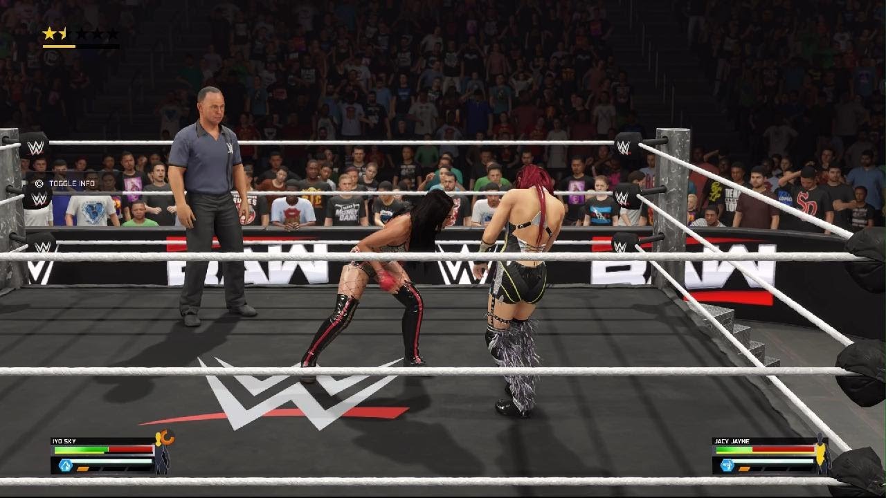 WWE 2K25_Jacy Jayne vs Iyo Sky.