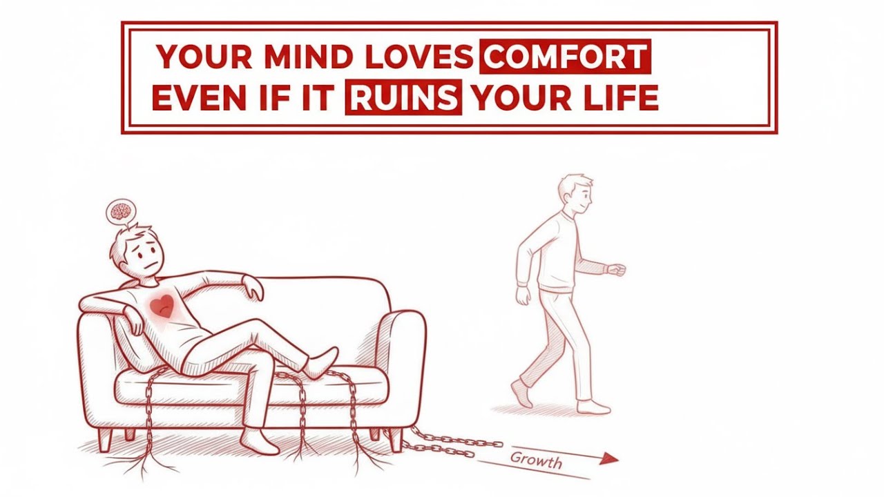 Your Mind Loves Comfort — Even If It Ruins Your Life | Psychology video |