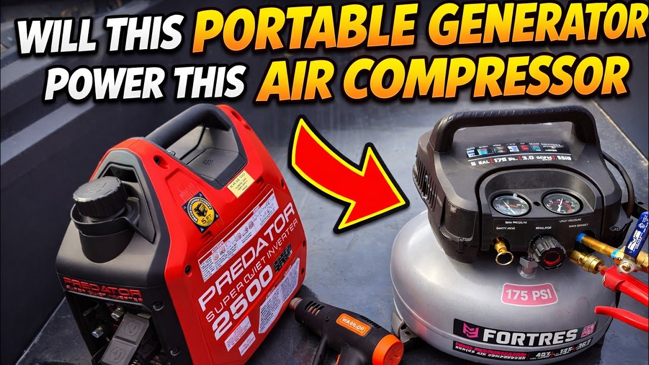 HF Predator 2500 Generator unboxing & Review