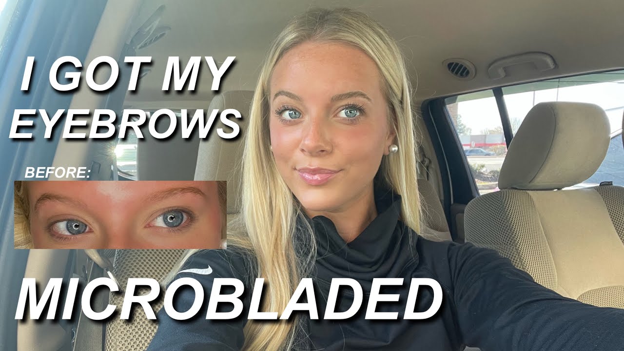 I GOT MY EYEBROWS MICROBLADED! My beauty procedure experience, healing process and 3 month update!💉