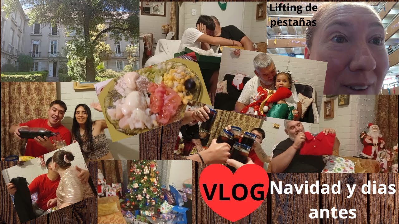 DIA Y NOCHE de Navidad🎄Me hice un LIFTING de pestañas 😀