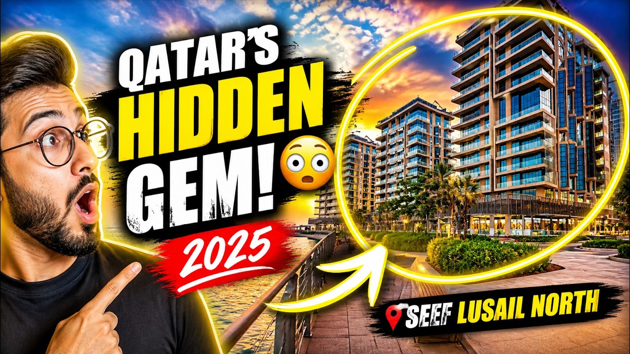 Qatar Hidden Gems 2025 🇶🇦 | SEEF Lusail North – Unveiling Doha’s Lesser-Known Beauty (Part 1)