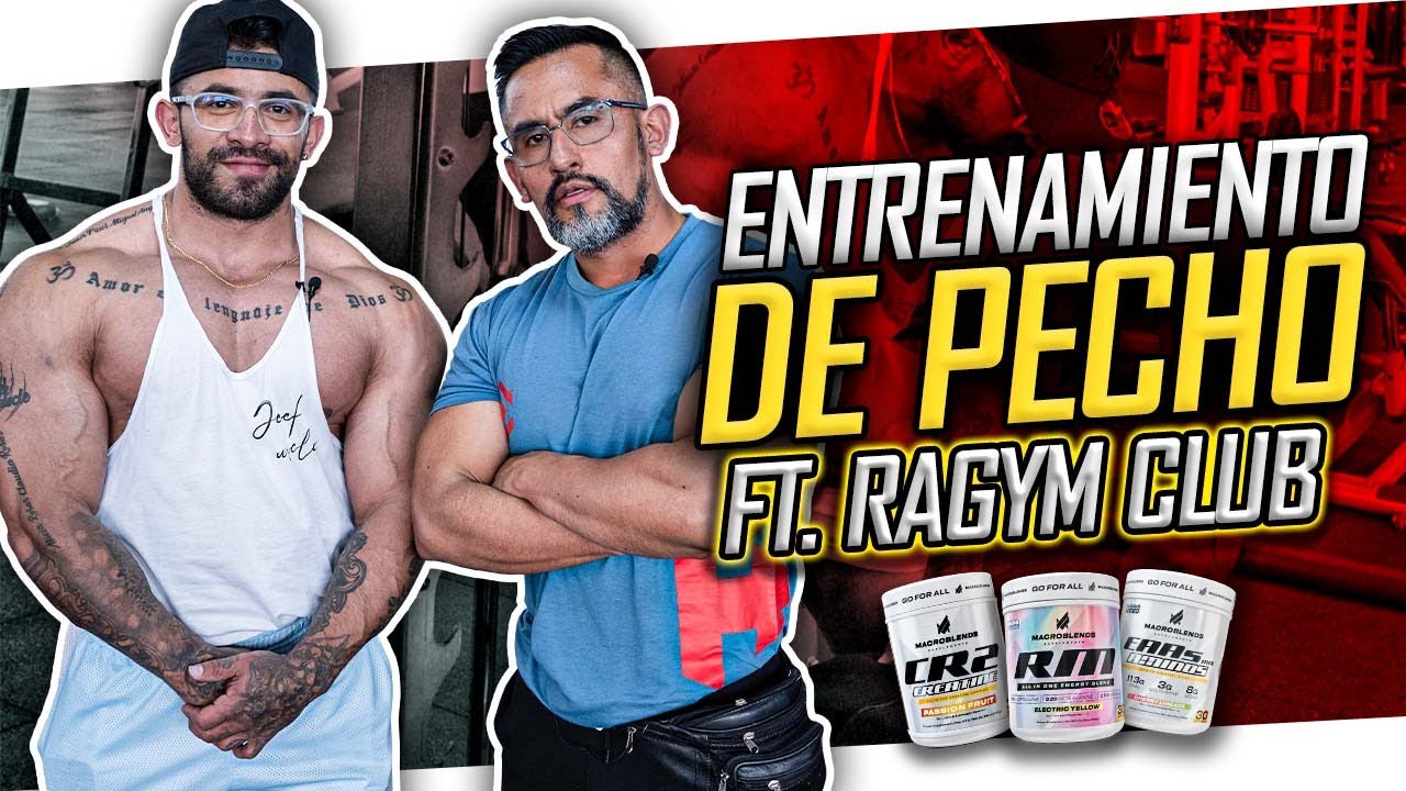 ⛔Rutina para PECTORALES en el GIMNASIO ft Ragym (PODEROSA)🚀