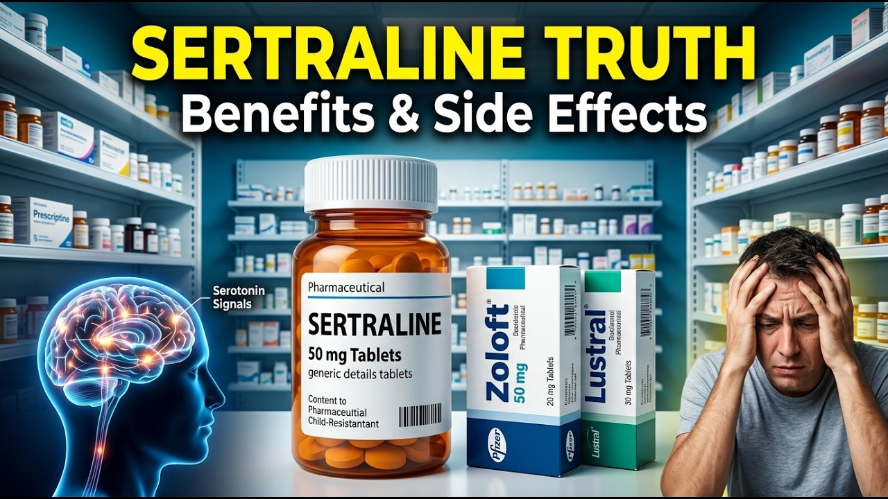 America’s Most Prescribed Antidepressant? Sertraline (Zoloft) Benefits Uses & Side Effects Explained