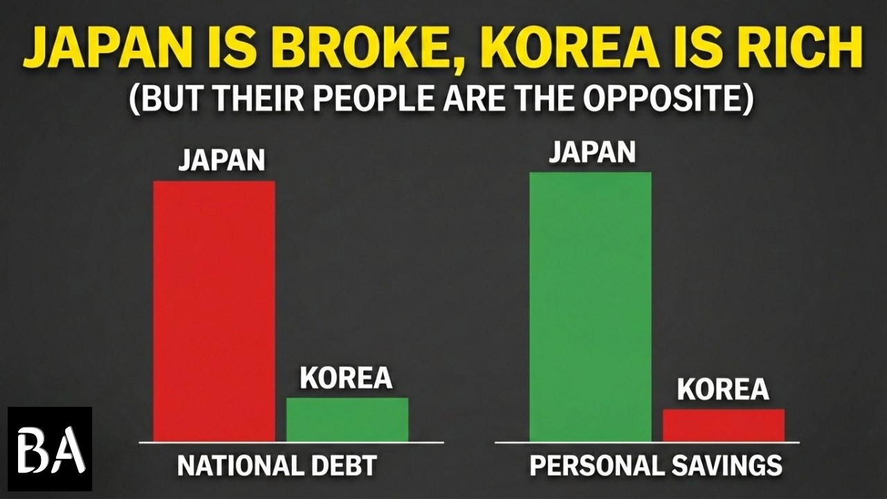 Japan Is Broke, Korea Is Rich — But It’s a Lie