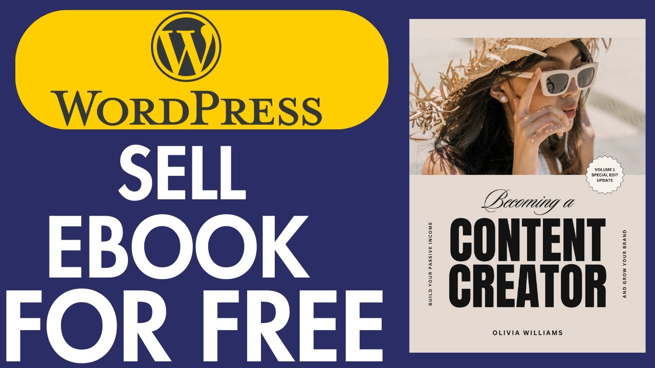 HOW TO SELL EBOOK ON WORDPRESS WEBSITE FOR FREE