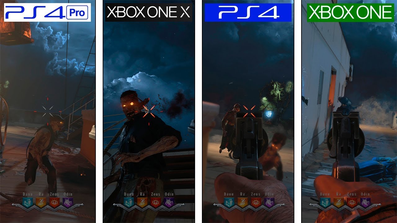 Call of Duty Black OPS 4 | PS4 vs ONE vs PS4 Pro vs ONE X | Graphics Comparison FINAL