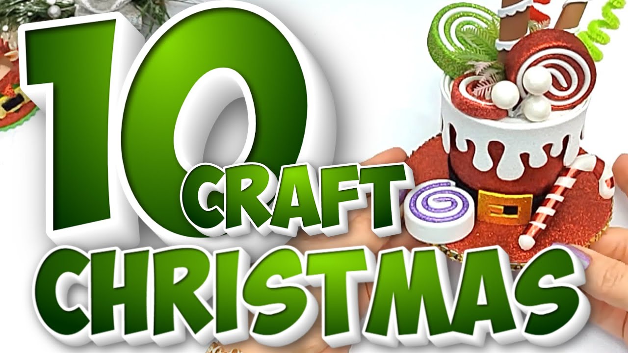 10 Incredible DIY Christmas Crafts 🎅 Fun & Festive Ideas for the Holidays!