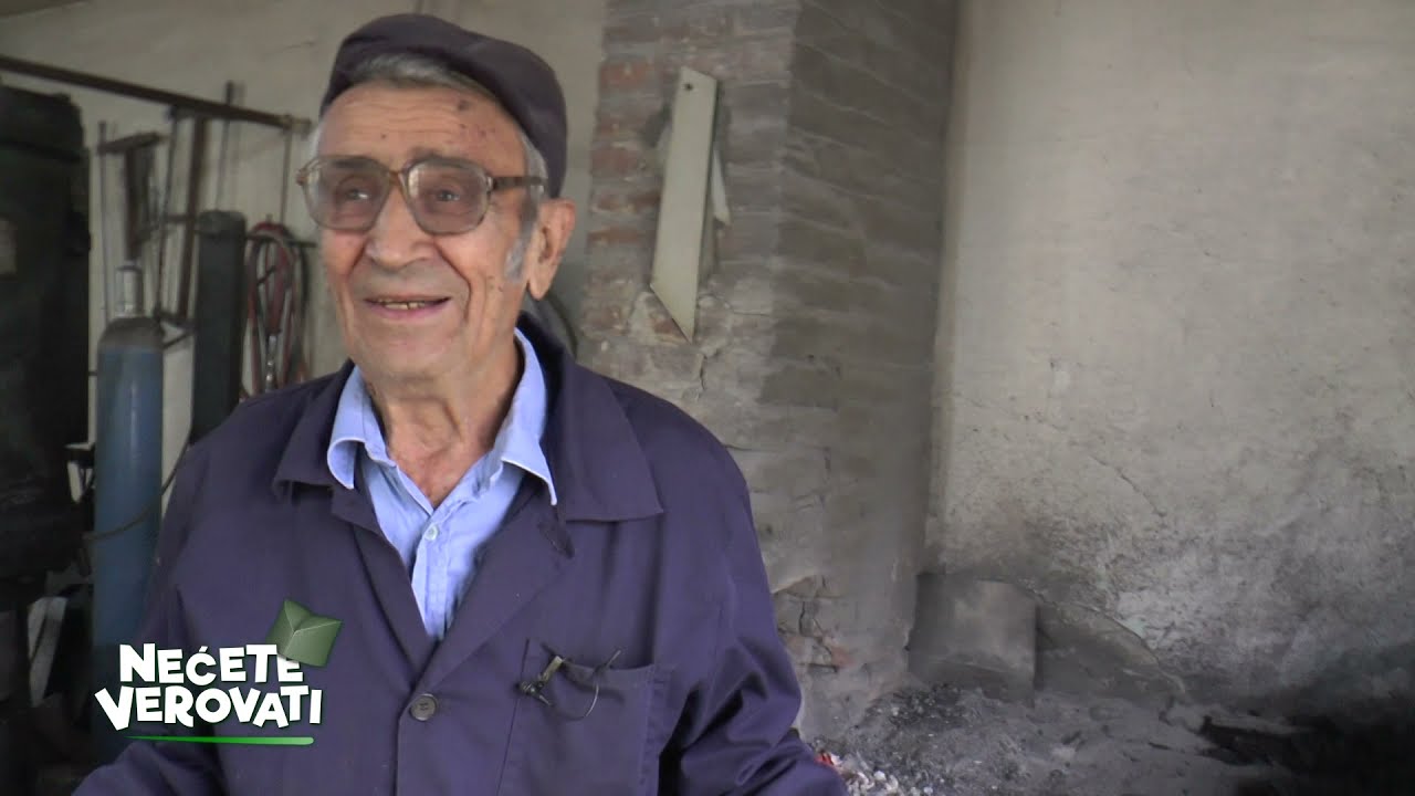 NEĆETE VEROVATI - Pero kovač kuje u stotoj godini
